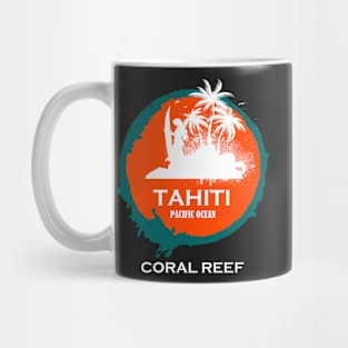 TAHITI surf Paradise Mug